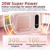 Rechargeable Portable Voice Amplifier Neck Clip Neck Clip Microphone  Tour Guides