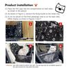 POOR1 Pet Dog Car Carrier Seat Safety Basket Folding Hammock Pet Bag For Citroen Jumper Celysee Cactus Picasso Aircross Saxo Grand