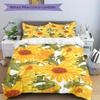 3pcs Sunflower Pattern Bedding Set, Ideal for Home Use, Suitable for Bedroom Decor (1*Duvet Cover + 1/2*Pillowcases, No Core) yy250821210
