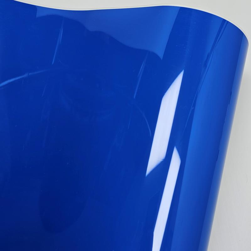 High Glossy Royal Blue Vinyl Wrap Car Film Covering Stikers for Car Tuning Stickers Decals for Vehicle Adhesive Vinyl Roll Cover