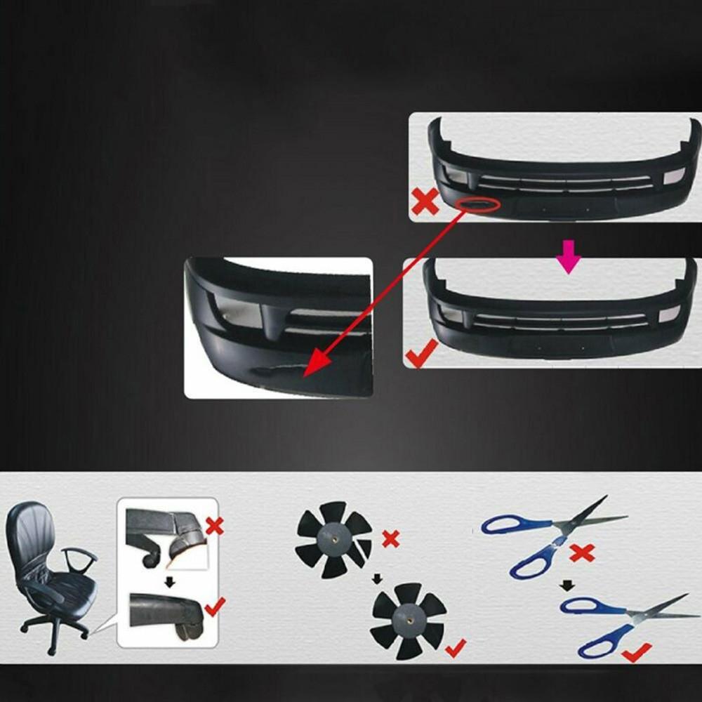 500Pcs Pre-Cut Staples Bumper Car Hot Staples Plastic