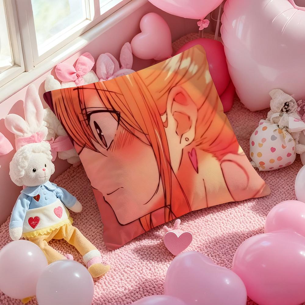 Anime Hot C-Citrus Cushion Cover Pattern Printed Pillowcase for Living Room Sofa Cushion Cover & Bedroom Decor