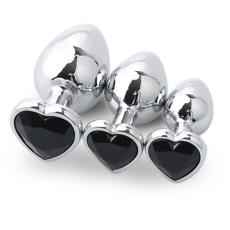 Anal Toys Prostate Massager Adult Products Butt Heart-Shaped Anal Plug