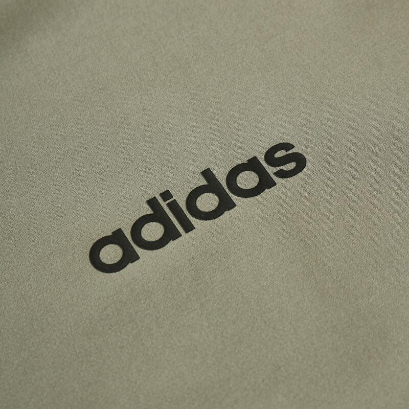 Adidas Lifestyle Series Brand Logo Casual Long Sleeve Jacket Unisex Jackets Olive-Green JL9637