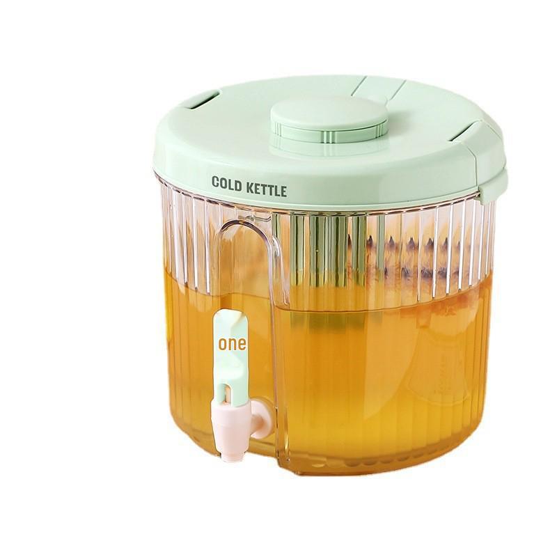Japanese Style High-Temperature Resistant Plastic Water Kettle with Spout, Large Capacity for Cold Beverages, Ideal for Picnics