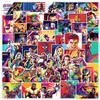 50 100pcs Various Cute Anime Avengers Graffiti Stickers Waterproof Diy Decals For Phone Laptop Luggage Notebook Thermos Decor