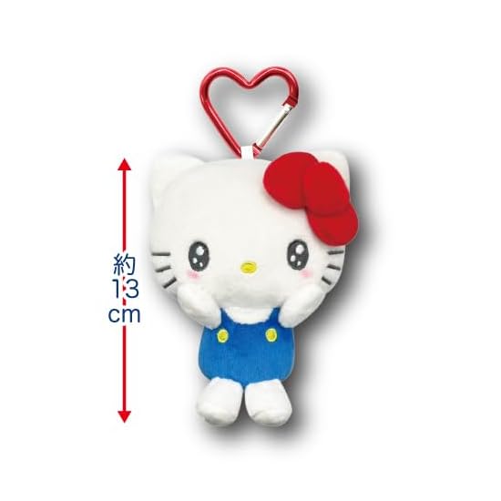 Hatakeyama Shoji Sanrio Mascot Pouch Face Hello Kitty Love Plush Pouch Mini Pouch Accessory Case wit