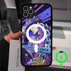 Anime Jojo Bizarre Adventure Magnetic Matte Phone Case For IPhone 16 17 15 14 13 12 11 For Magsafe Wireless Charge Cover