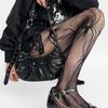 Women's Fishnet Pantyhose Stockings Spiderweb Patterned Tights Socks Halloween Fancy Dress Costume Accessories Hosiery