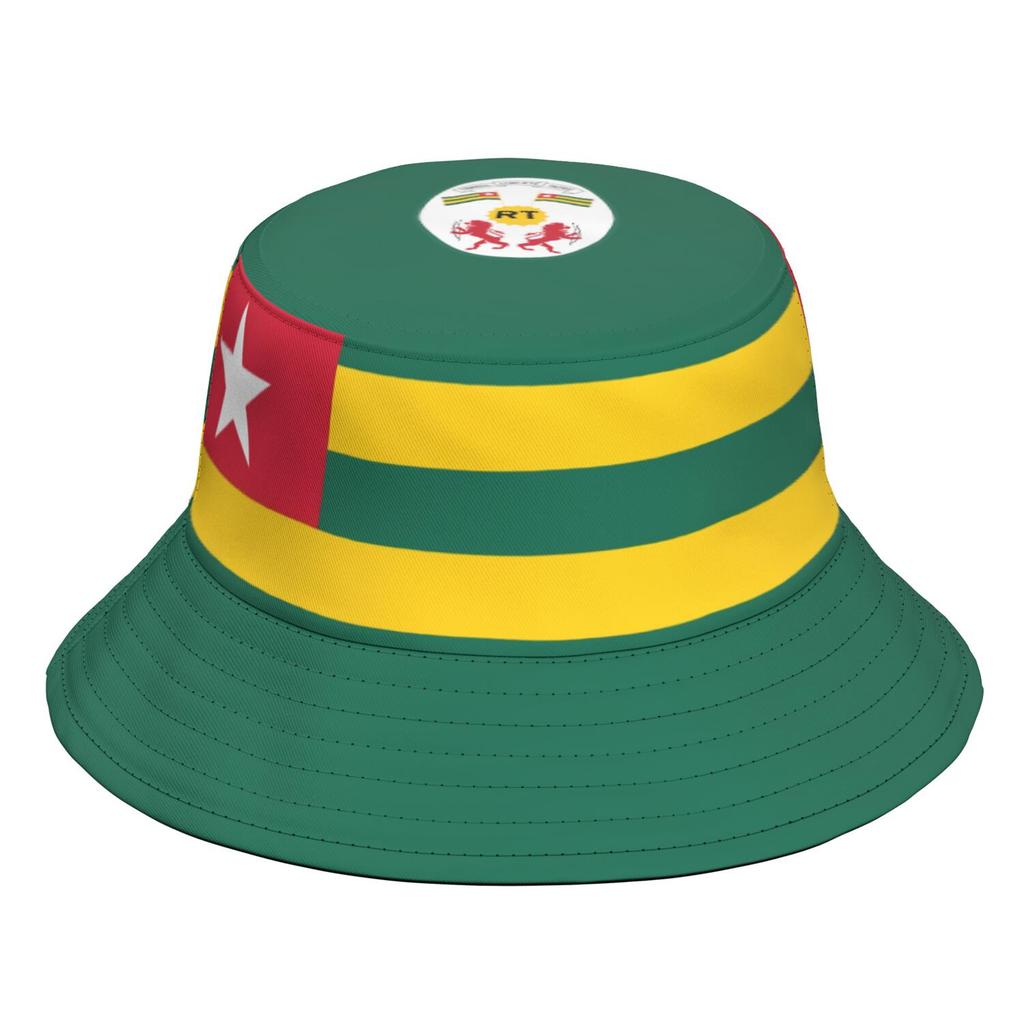Togo Fisherman Hats Custom Name Number Team Logo Bucket Cap Tgo Country Travel Togolese Nation Togolaise French Flag Headgear