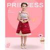 Moana Cosplay Dress For Girls With Fluorescent Fabric Kids Princess Costume For Birthday Gift
