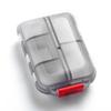 Portable Mini Pocket Pill Box 10 Compartment Small Pill Box Weekly Travel Pill Box Plastic Storage Box