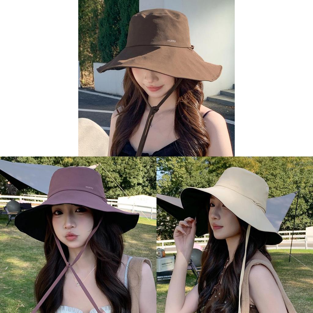 Casual Ladies Sun Hat With Uv Protection And Breathable Fabric For Spring And Summer
