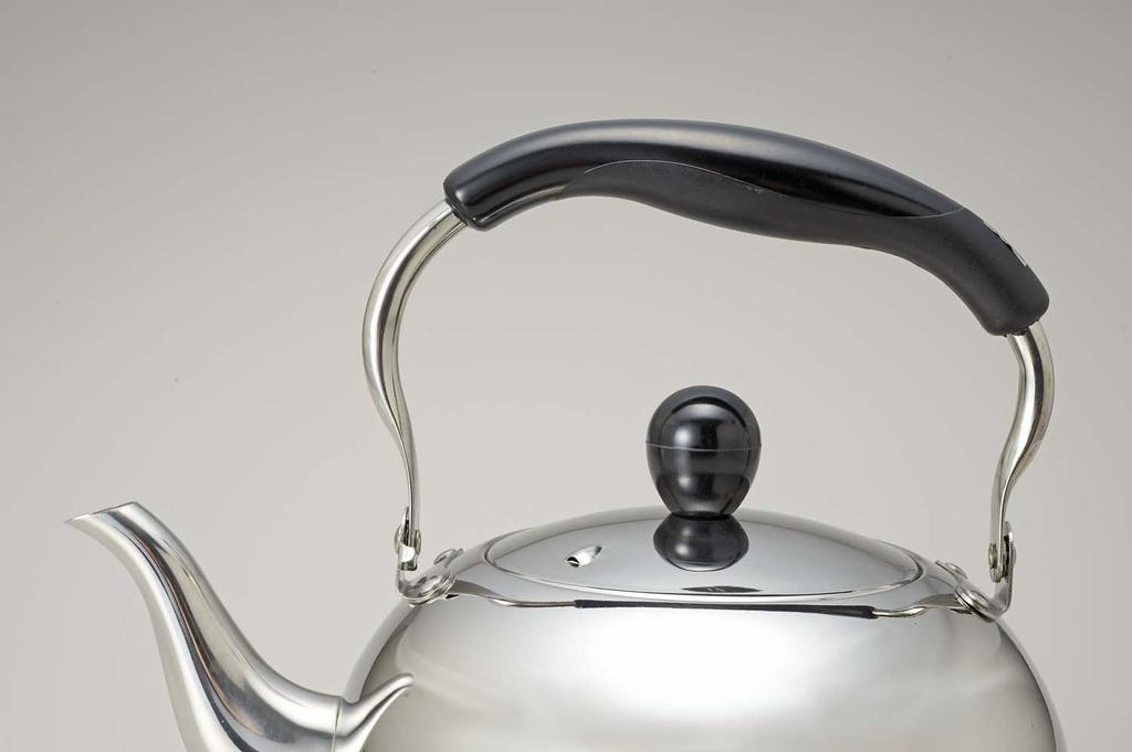 Pearl Metal Induction Stainless Moon Kettle, 2.5L, Compatible, Steel, Drops, H-1722