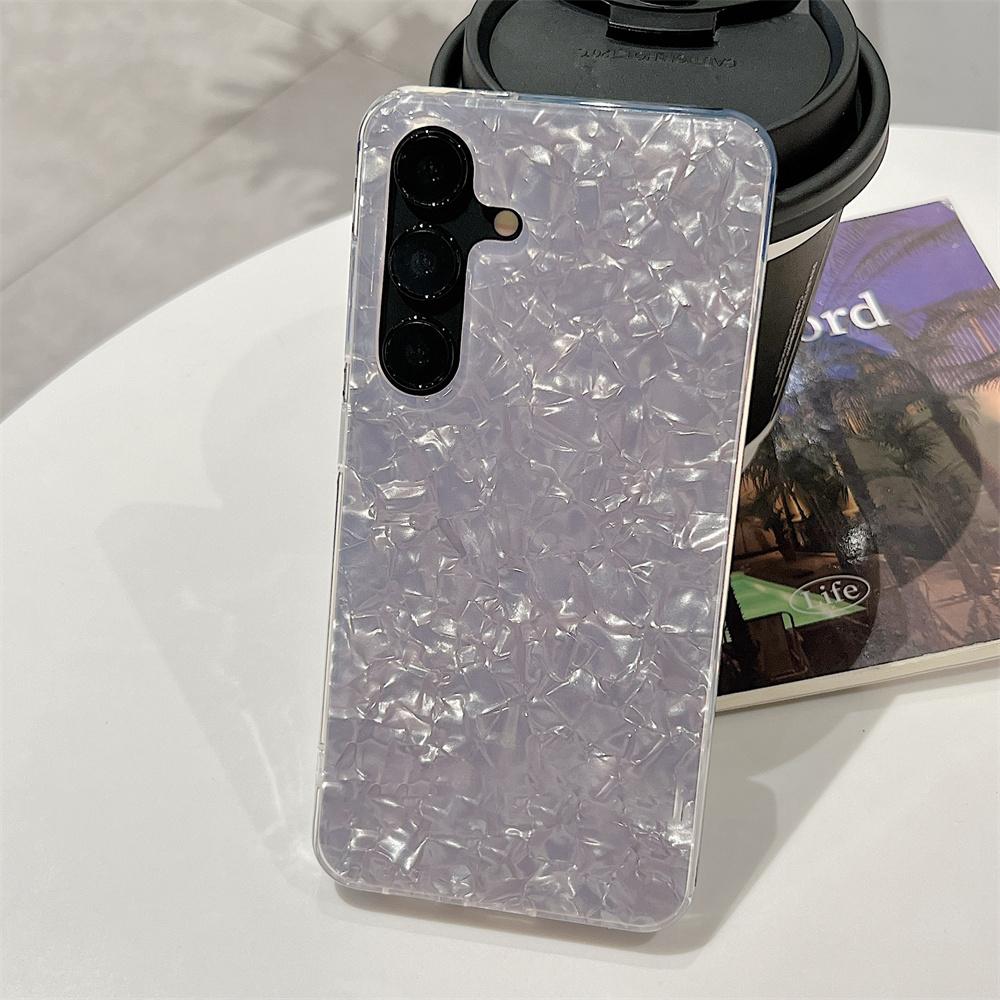 Laser Shell Pattern Case for Samsung S25 S24 S23 S22 Plus Ultra FE A05 M12 A54 A55 A14 A15 A21S A23 A34 A35 A53 Note20