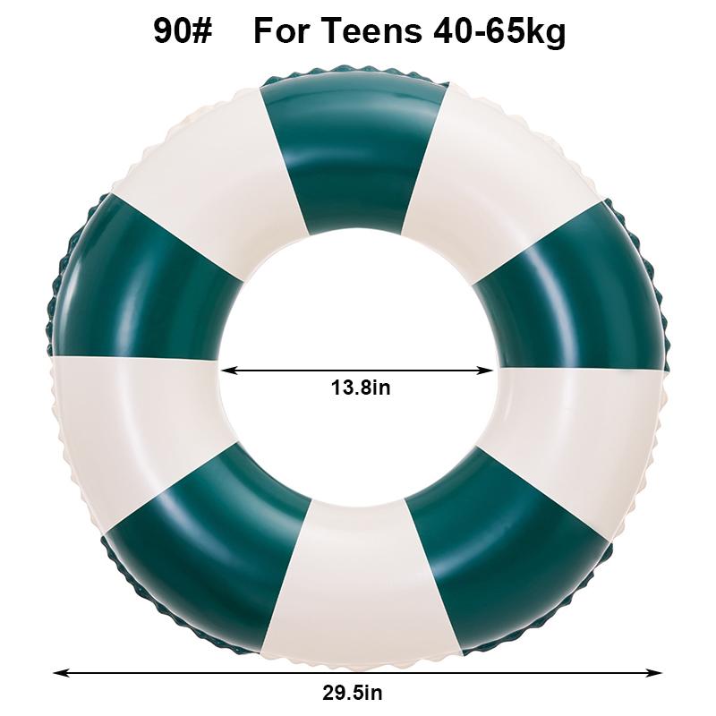Rooxin Inflatable Pool Float Swimming Ring Swim Accessory Summer Water Sports Swim Tube For Adults Swimming Circle Swim Float