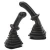 2 Peças Manípulos Joystick de 3 Botões para Escavadeira com Cobertura contra Pó Substituição para Doosan DH DX150 215 225 300 370‑9C