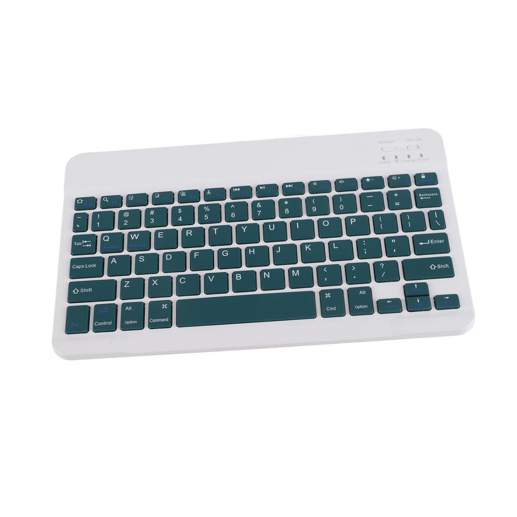 78 Key Wireless Bluetooth Keyboard 32.8ft Ergonomic Ultra Thin Silent Rechargeable Keyboard for IOS for Android for Win