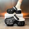 Women's Winter Platform Sandals Slippers Shoes Outdoor Thick Sole Shoes Lightweight Breathable Women Fur Flats slippers