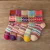 5Pairs Witner Socks Women Socks Thick Christmas Warm Sock for Women