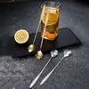 Long Handle Soup Spoons Gold Silver Coffee Spoon Creative Dessert Spoon  for Kitchen Tools