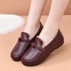 Autumn/Winter 2024 Soft Leather Slip-On Moccasins for Women