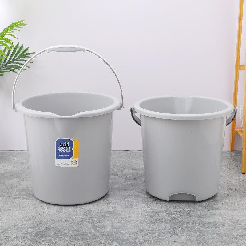 ZISIZ Household Plastic Water Storage Bucket