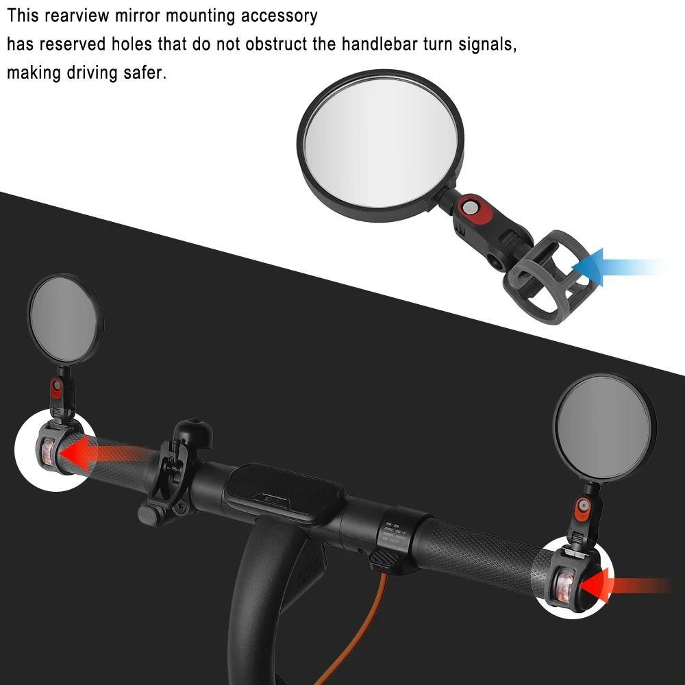Universal Scooter Rear View Mirror for Ninebot MAX G3 G2 G30 ZT3 Pro F3 F40 P100 Electric Scooter