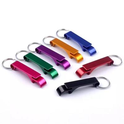 Yaratıcı Alüminyum Alaşımlı Anahtarlık Şişe Açacağı - Logo Baskılı Özelleştirilebilir Metal Bira Kürek Hediye