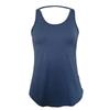 Women Loose Fit Halter Neck Backless Sleeveless Yoga Top