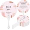Pack Of 10 Colorful Wedding Fans For Guests Perfect For Adding Charm To Ceremonies And Parties