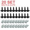 40Pcs/20Set Screw Clips For BMW 1/3/5/6/7/X/Z Series