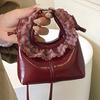 Mini Hand-held Small Bag, Fashionable and Niche Design Crossbody Bag, Stylish Lace Coin Purse