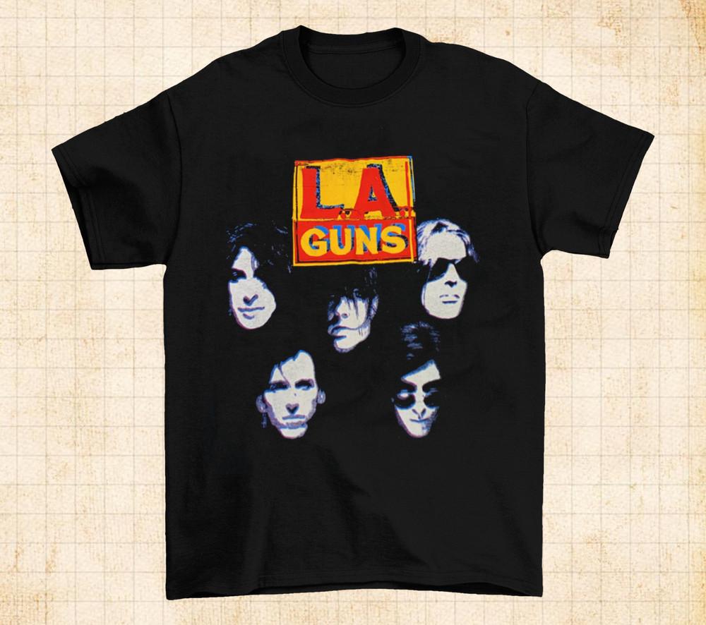

Vintage L.A. GunsHollywood Vampires Black All Size S to 234XL Shirt Unisex T-Shirt XXXXL