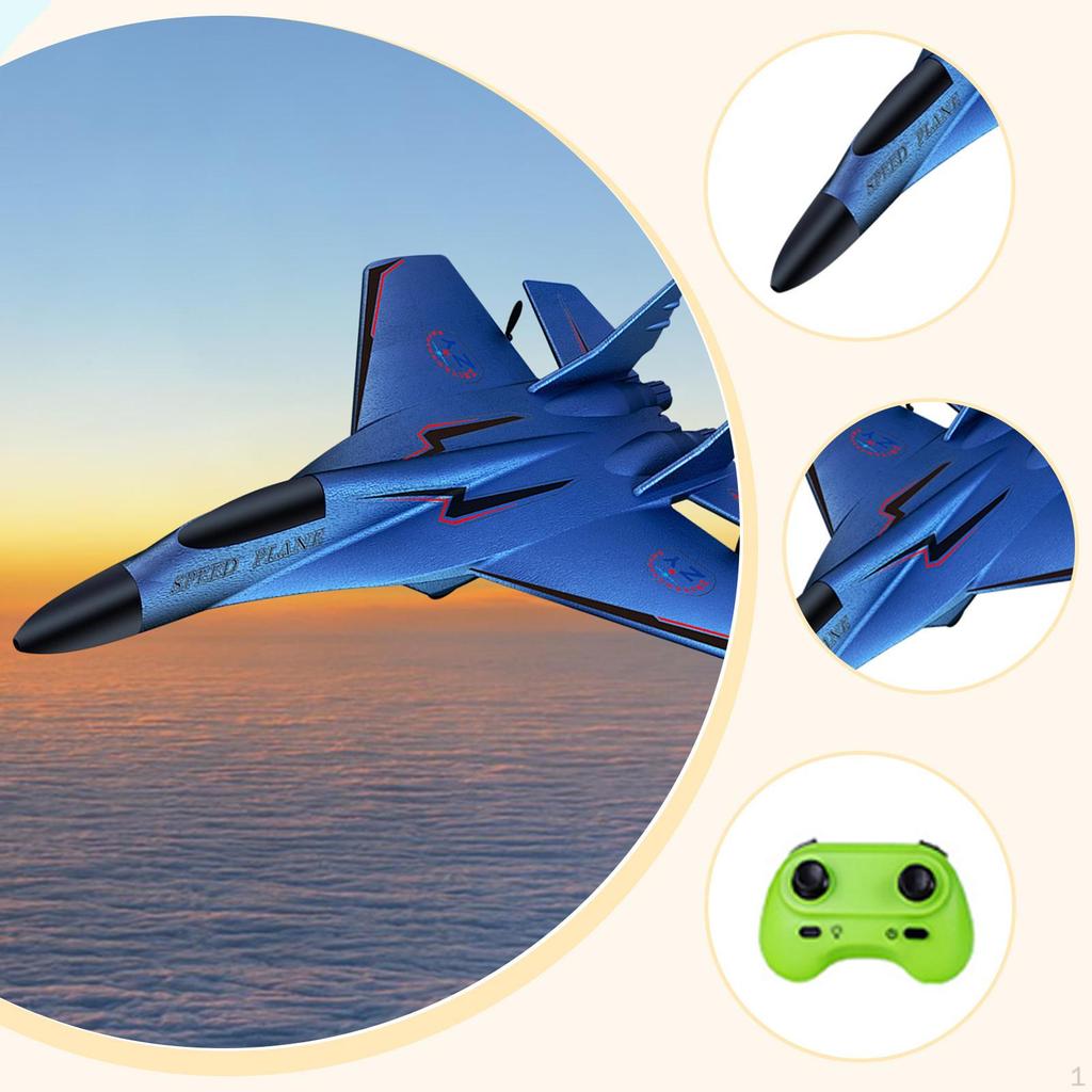 RC Airplane Glider Flying Model Kit Fun Lightweight Easy to Height Gift Goodie Bag Stuffer