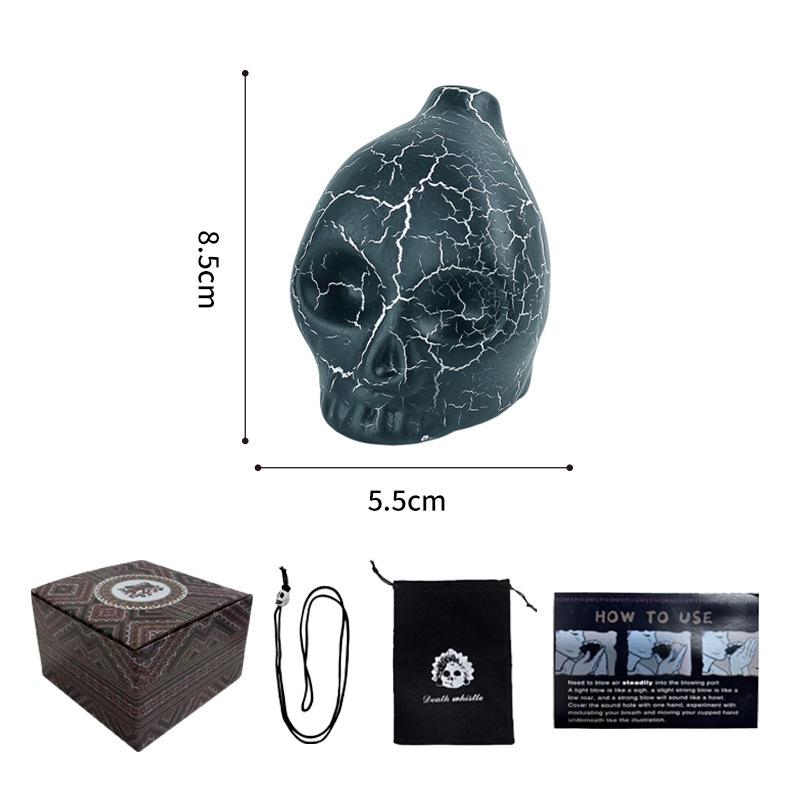 Aztec Ghost Scream Whistle: Handmade Terracotta Halloween Prank