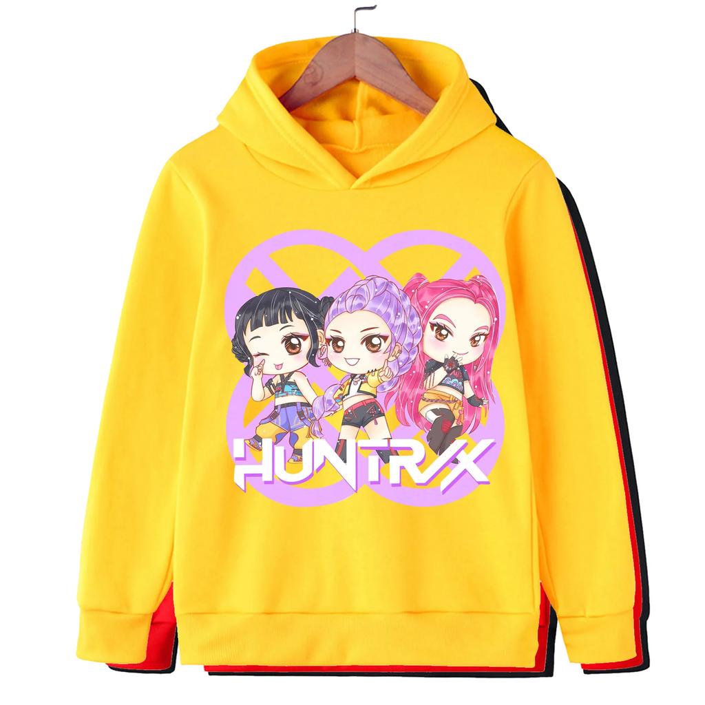 Moletons Blusas com Capuz Meninas Estampa de Desenho Animado Confortável Moletom Infantil Pulôver Casual para Meninas Roupa Esportiva da Moda Roupas Infantis