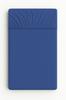 Jersey Cotton Fitted Sheet for a 120x60cm Crib - Dark Blue