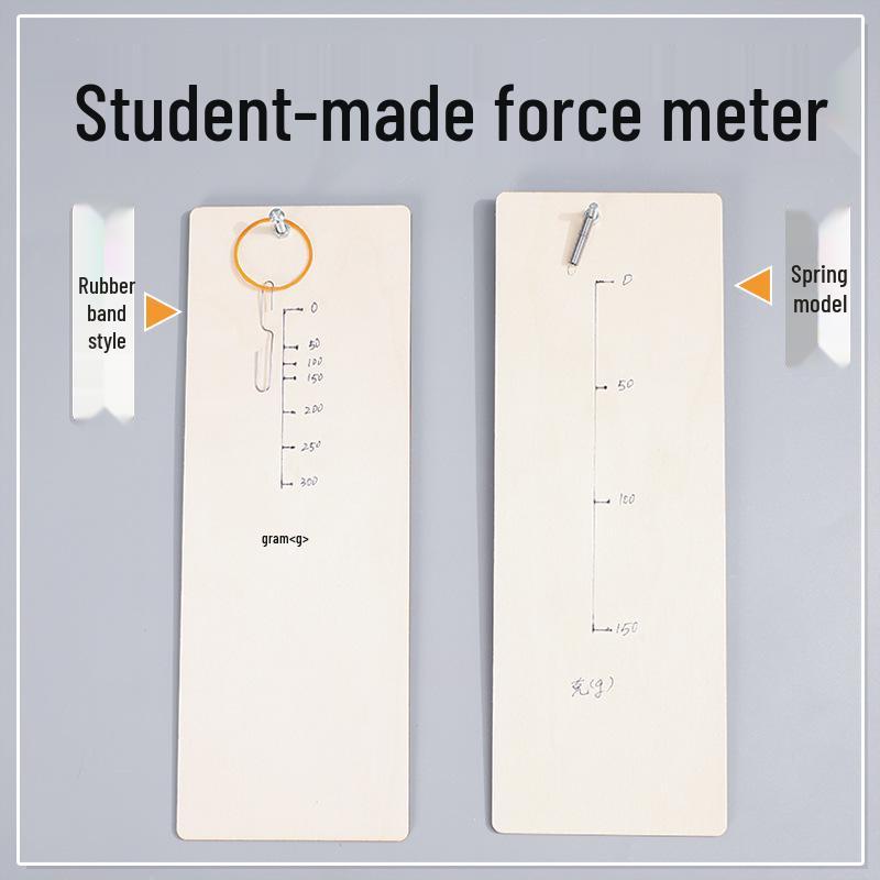 DIY Physics Force Meter Kit for Junior High Students