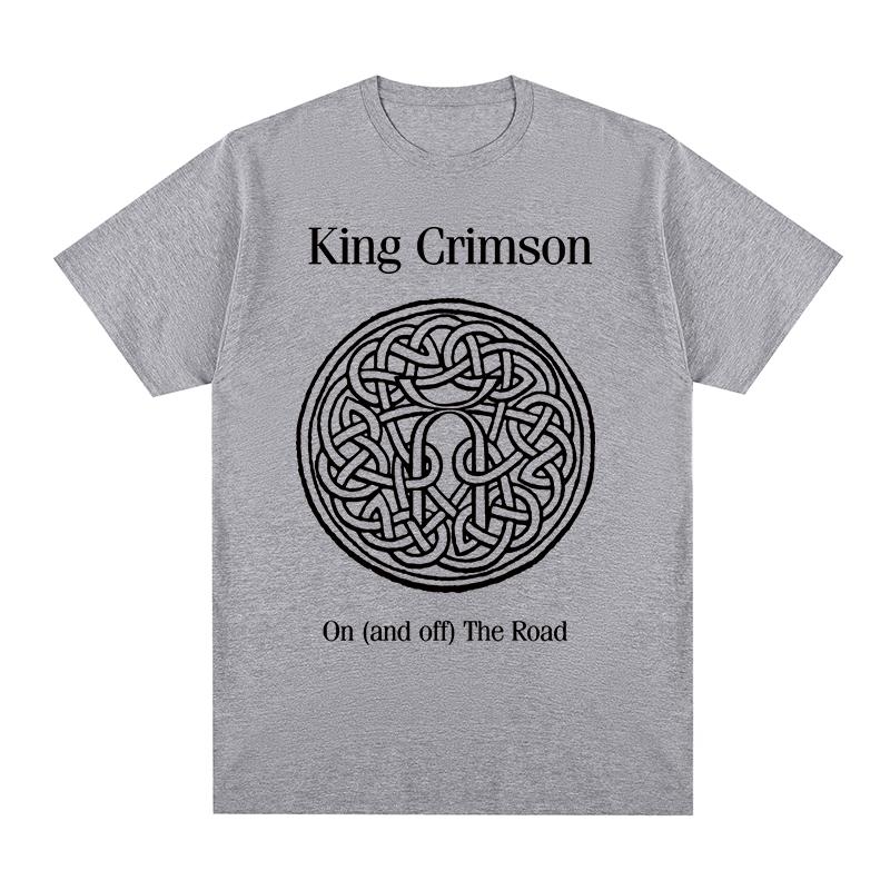 King Crimson Discipline t-shirt bomull herr t-shirt ny T-shirt dam toppar