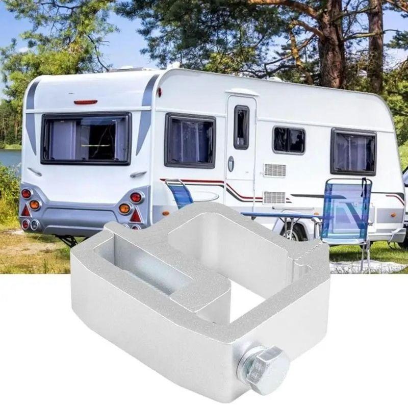 Aluminum Truck Canopy Clamps Secure Heavy-Duty Camper Shell Mounting Clamps Black/Silver Corrosion Resistant