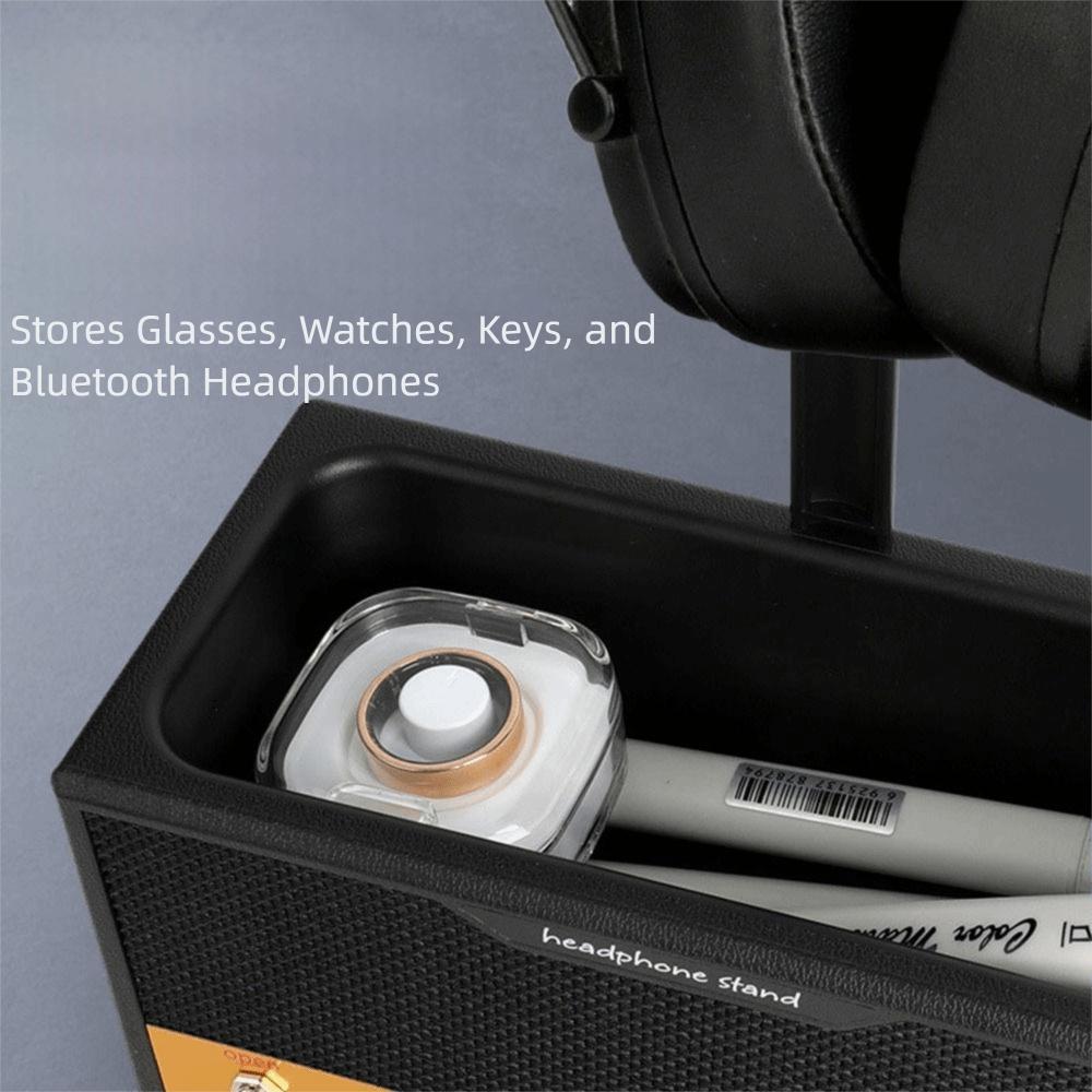 Wide Curved Design Gaming Headset Holder Space Saving Headphone Stand Earphone Stand  Home