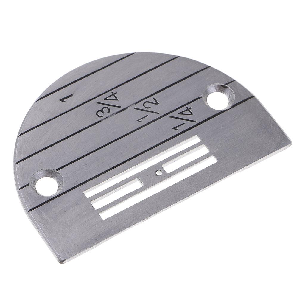 Throat Plate for Flat Lockstitch Industrial Single Machines Steel