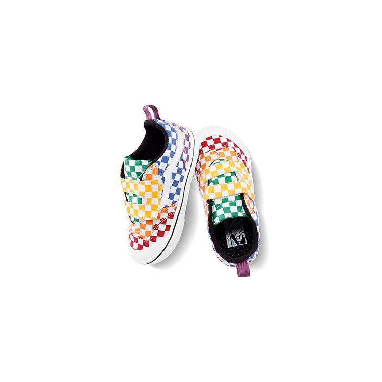 Vans Comfycush New Skool V Colorful Checkerboard Baby Sneaker VN0A4TZHVLV