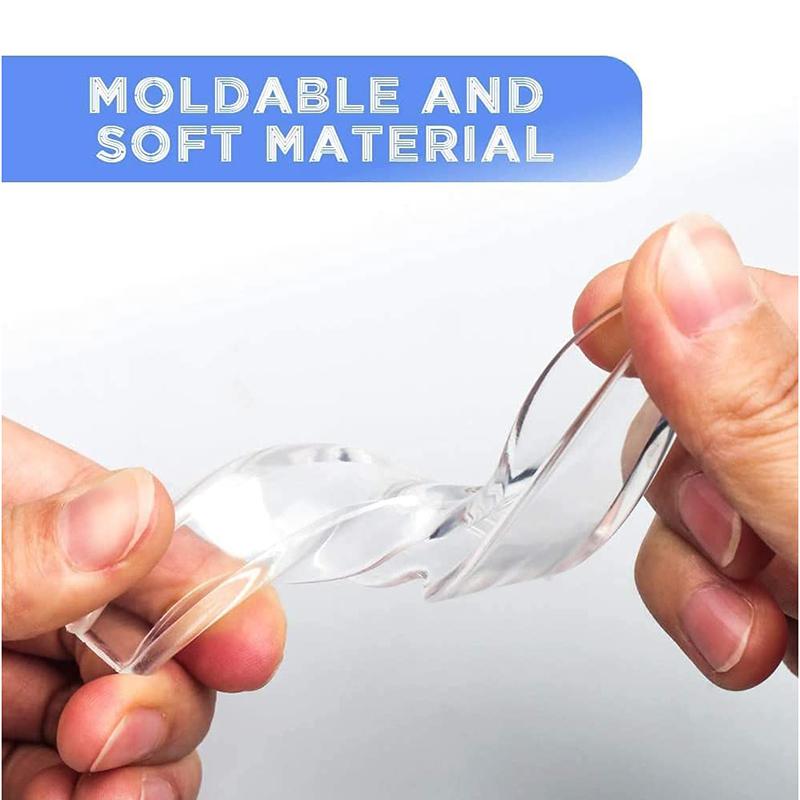 Dental Bruxism, Food Grade BPA Free Mouthguards with Two Hygienic Storage Boxes for Teeth Impression and Anti Bruxism