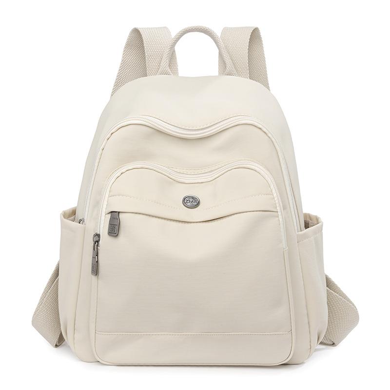 

Женский рюкзак нейлоновый школьный рюкзак для студенток легкая дорожная сумка белый