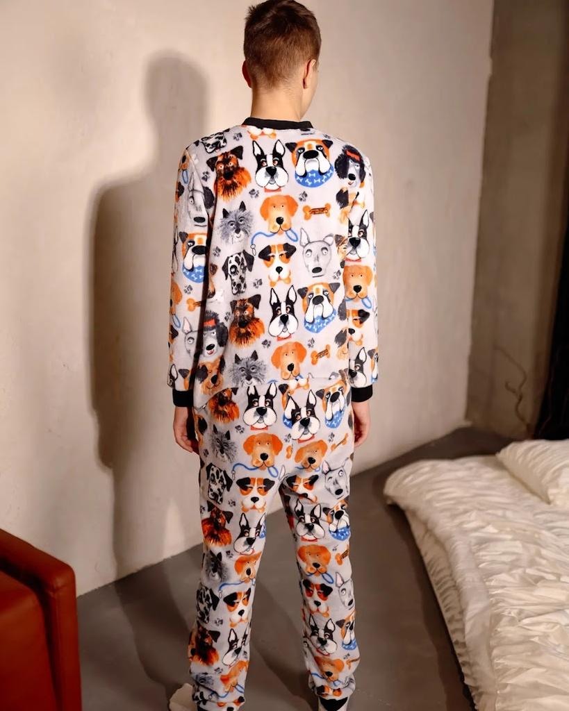 Boys’ Practical Winter Pajamas – Comfortable & Easy Care, Winter, 6167-035-1 HC