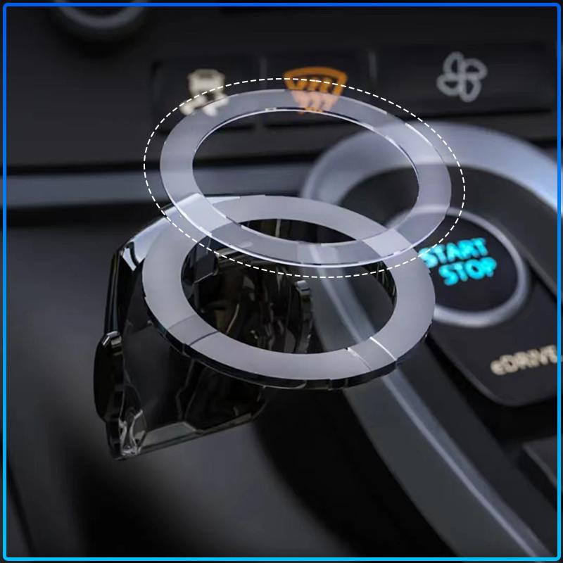 Car One-click Start Protective Cover Interior Button Decoration Sticker For Volvo Rdesign XC90 S60 XC60 V70 S80 S40 V50 V40 V60 C30 S70