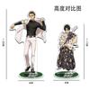 Attack On Titan Anime Acrylic Figure Stand Eren Rivaille Mikasa Model Desk Decor Collection Gift Toys