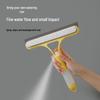 Three-in-One Glass & Mirror Cleaning Tool: Double-Sided Squeegee and Brush